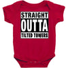 straight outta tilted towers Baby Bodysuit