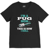 i'm a pug mom V-Neck Tee