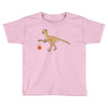 T-Rex Basketball Toddler T-shirt