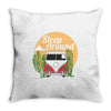 Sleep Around Throw Pillow