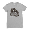 feed me and tell me i'm cutie Ladies Fitted T-Shirt