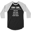 May Girl 3/4 Sleeve Shirt