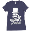 groom's posse Ladies Fitted T-Shirt