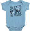 educated, natural, melanated Baby Bodysuit