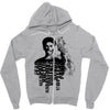 fear face Zipper Hoodie
