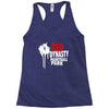 RED PAINBALL Racerback Tank