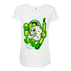astronot Maternity Scoop Neck T-shirt