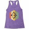vintage sagittarius Racerback Tank