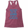 alphabet abc elemno Racerback Tank