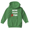 avengers more than a fan white logo Youth Hoodie