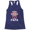 papa heros Racerback Tank
