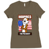 calvin hobbes Ladies Fitted T-Shirt