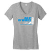 tour de france alp d'huez cycling Women's V-Neck T-Shirt