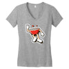 death by chocolate Women's V-Neck T-Shirt