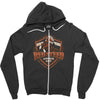 red steed amber ale Zipper Hoodie