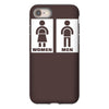restroom sign sticker vinyl decal iPhone 8