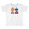 cool retro 80s pacman ghosts video games Toddler T-shirt