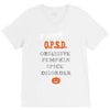 i have obsessive pumpkin spice disorder V-Neck Tee