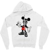 mickey mouse la face cachee en Zipper Hoodie