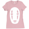 no face noface spirited away chibli manga anime tee Ladies Fitted T-Shirt