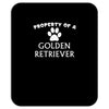 property of a golden retriever Mousepad