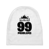 fortnite 99 problems - black Baby Beanies