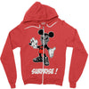 mickey mouse la face cachee en Zipper Hoodie
