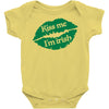 kiss me i am irish Baby Onesie