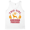 This Girl Loves Her Doberman Pinscher Tank Top