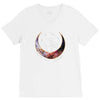 Space Skeleton V-Neck Tee
