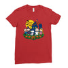 peanuts gang Ladies Fitted T-Shirt