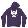 man beard funny mens Unisex Hoodie