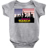 2018 Women's March On New York City Baby Onesie