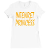 internet princess Ladies Fitted T-Shirt