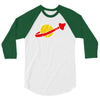 the spaceman logo 3/4 Sleeve Shirt