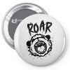 angry panda Pin-back button