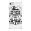 Real Kings Are Born On October 7 iPhone 7 Case