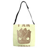 i am groot Adjustable Strap Totes