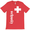 fan, swiss cross, switzerland, new T-Shirt
