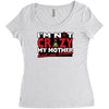 im not insane, ideal birthday gift or present Women's Triblend Scoop T-shirt