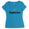 sagittarius Women's Triblend Scoop T-shirt
