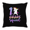 1st grade squad Throw Pillow
