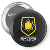 super secret police Pin-back button