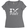 i eat pussy funny sex Women's Triblend Scoop T-shirt