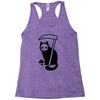 grim kitty Racerback Tank