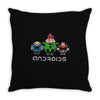 androids Throw Pillow