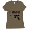 i love you and i know1 Ladies Fitted T-Shirt