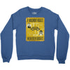 beer goggles sign, ideal gift or birthday present. Crewneck Sweatshirt