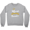 kings are born in november Crewneck Sweatshirt