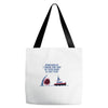 polite jaws Tote Bags